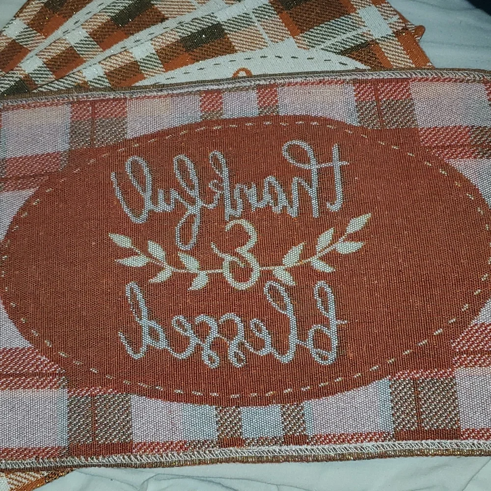 Fall Tapestry Placemats Set of 4